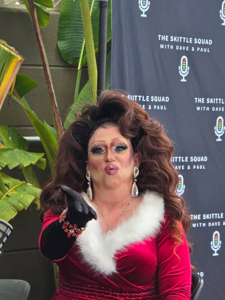 She's pointing right at you — and we love it